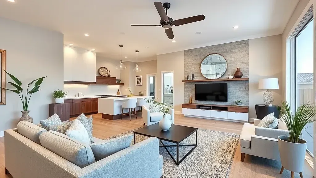 Virtual consultation setup for home remodeling in Vista, CA with a focus on design elements and renovation plans.