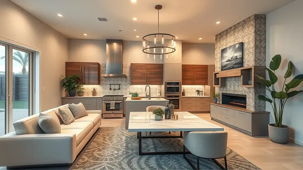 Home Remodeling in Rancho Peñasquitos CA showcasing modern design elements and stylish interiors.