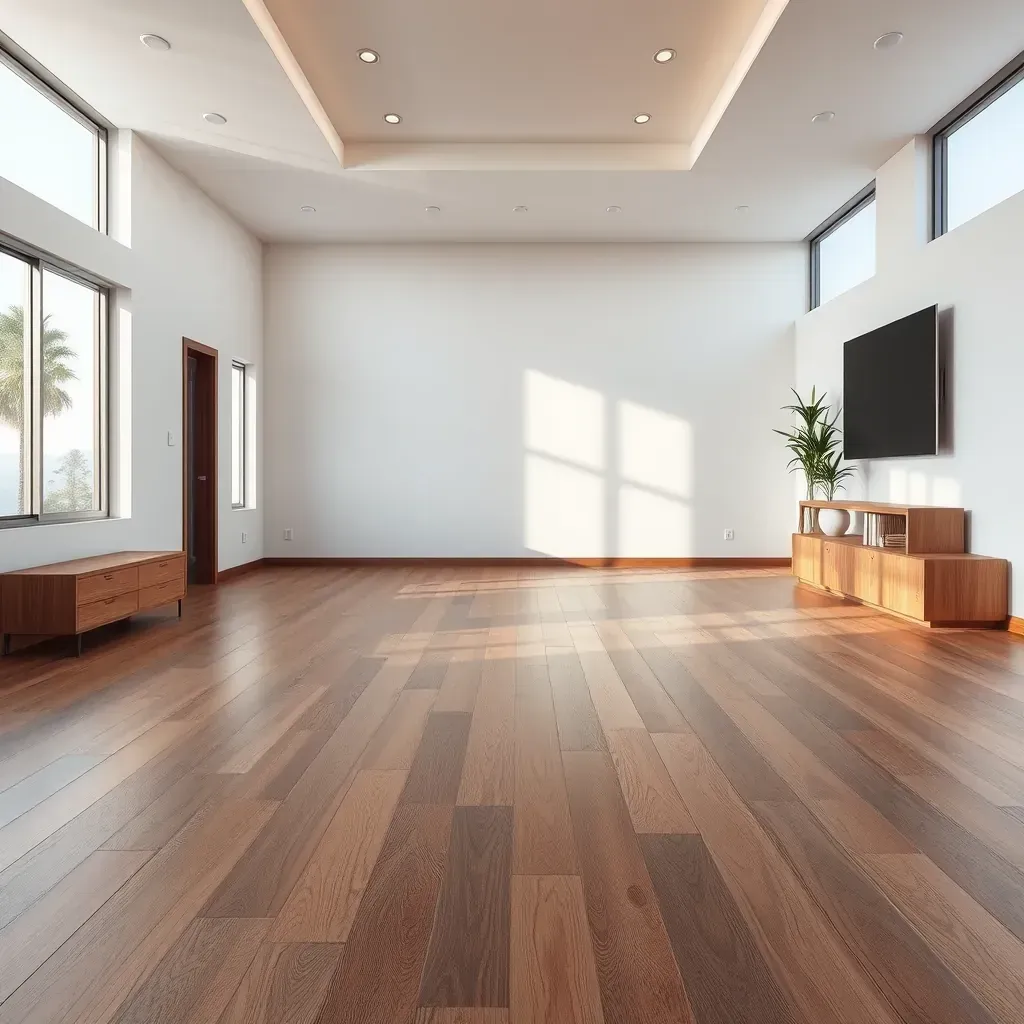 Beautiful flooring project in Vista, CA showcasing expert craftsmanship and stylish design.