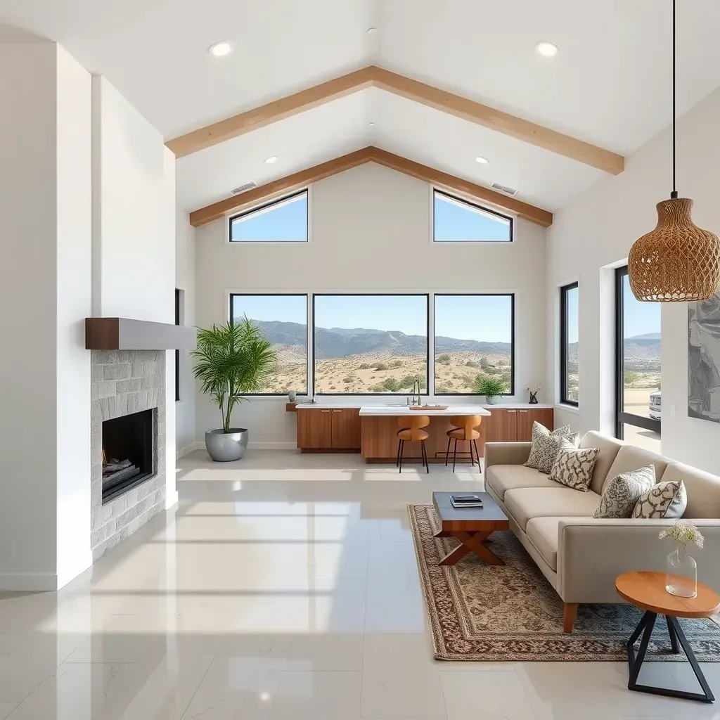 Remodeling in Black Mountain Ranch, CA, showcasing a modern kitchen renovation with sleek cabinetry and stylish countertops.