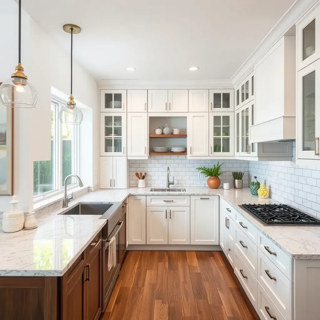 A modern kitchen in University City, CA, featuring sleek cabinets, granite countertops, and stainless steel appliances.