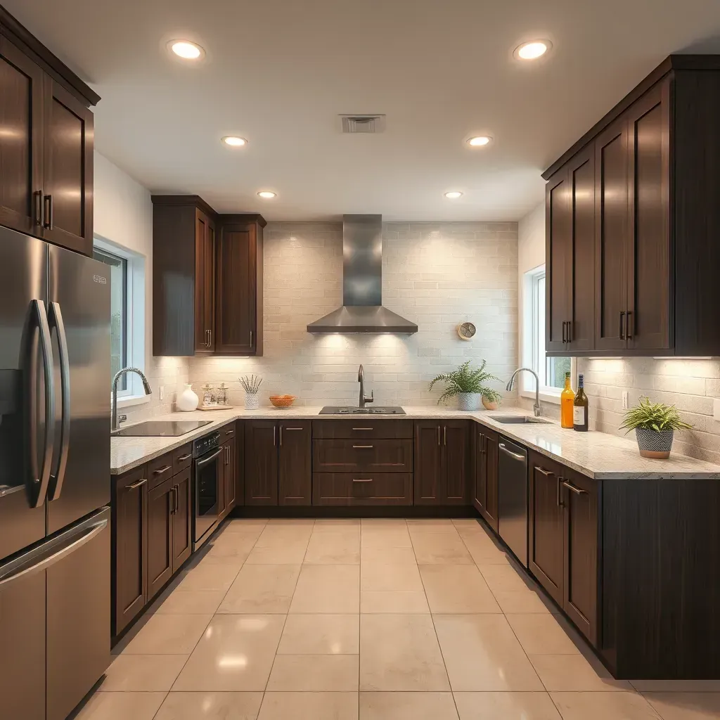 Bright, remodeled Mira Mesa kitchen featuring sleek cabinets, quartz countertops, stainless appliances, and natural light.