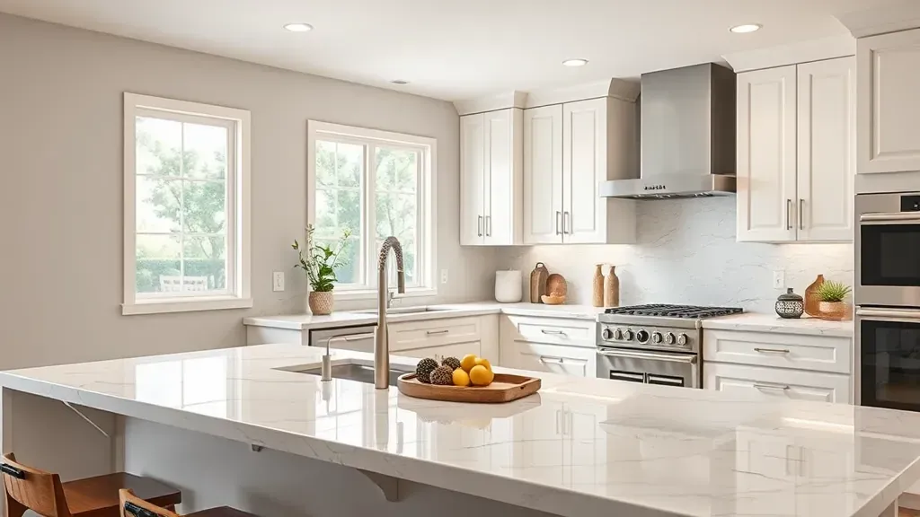 Kitchen Countertops projects in Vista CA showcasing modern designs and vibrant materials