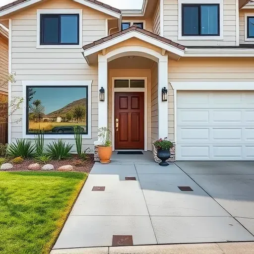 Stunning home remodeling project in Vista, CA showcasing modern design and elegant spaces without people.