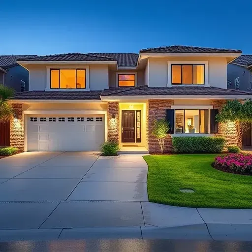 Home remodeling in Vista CA featuring modern design elements and stylish finishes in an empty space.