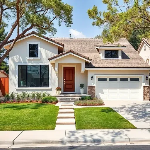 Home remodeling project showcasing a completed modern interior design in Vista CA with stylish decor and layout.