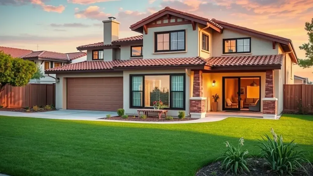 Home remodeling financing concept featuring a house and tools in Vista, CA with a clear focus on renovation investment.