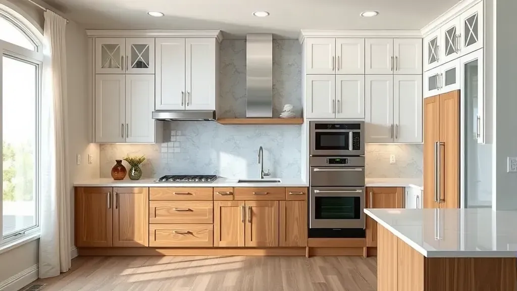 Cabinet Installation projects in Vista CA showcasing modern kitchen designs and professional craftsmanship