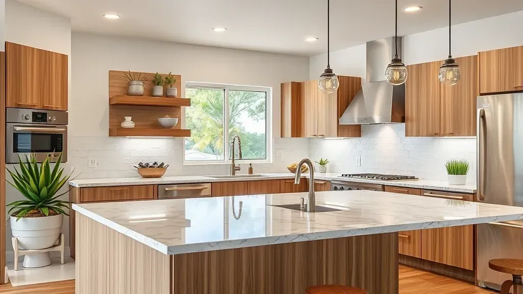 Prefab countertop installation projects in Vista CA showcasing modern designs and expert craftsmanship