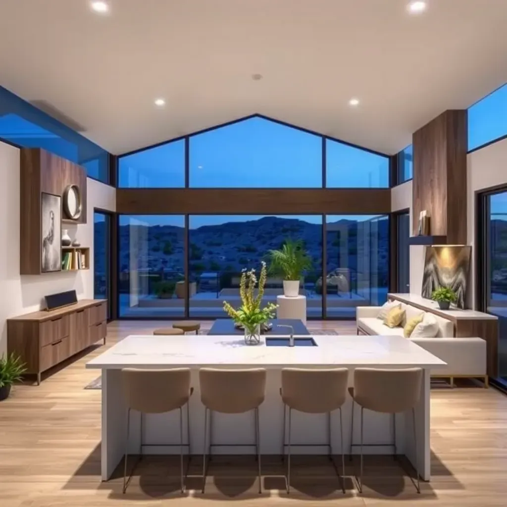 A stylish home interior remodel in Black Mountain Ranch, CA showcasing modern design and elegant finishes.