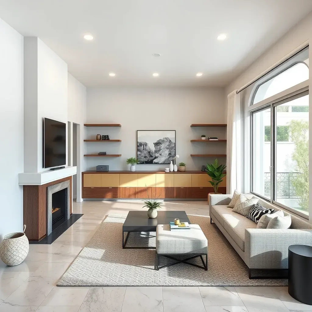 Remodeling scene in Clairemont, CA featuring modern kitchen and bathroom updates with new fixtures and designs.
