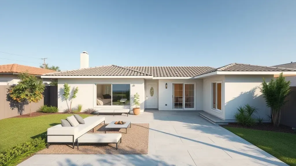 Home Remodeling in Normal Heights, CA with modern design elements and fresh paint.