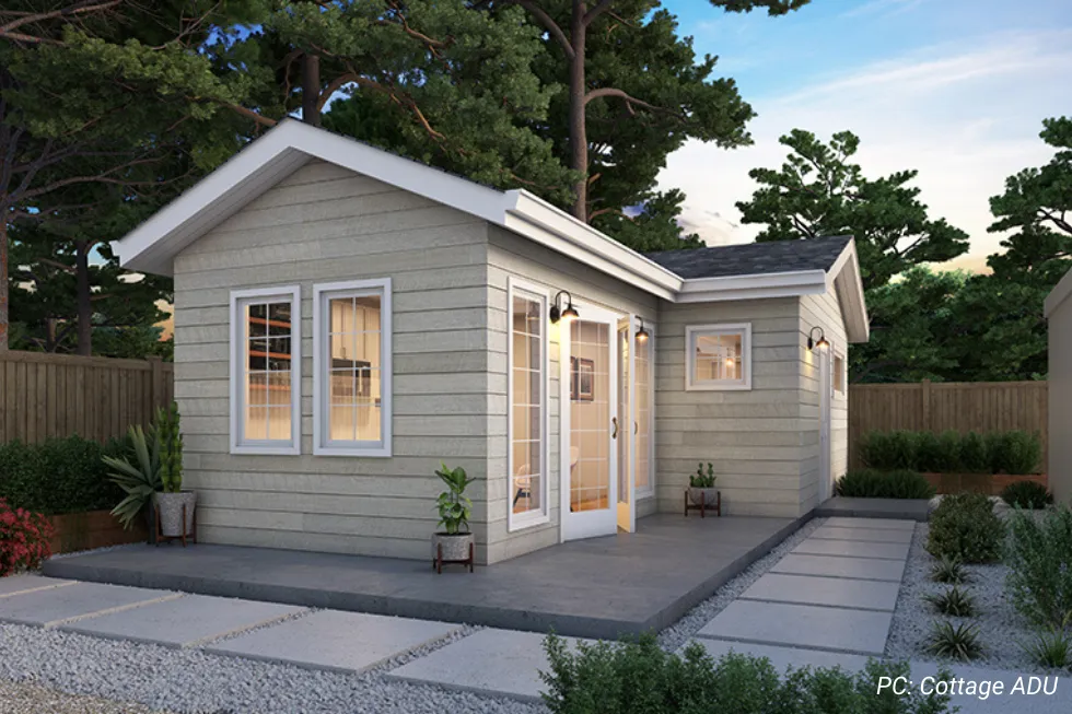 Detached ADU construction