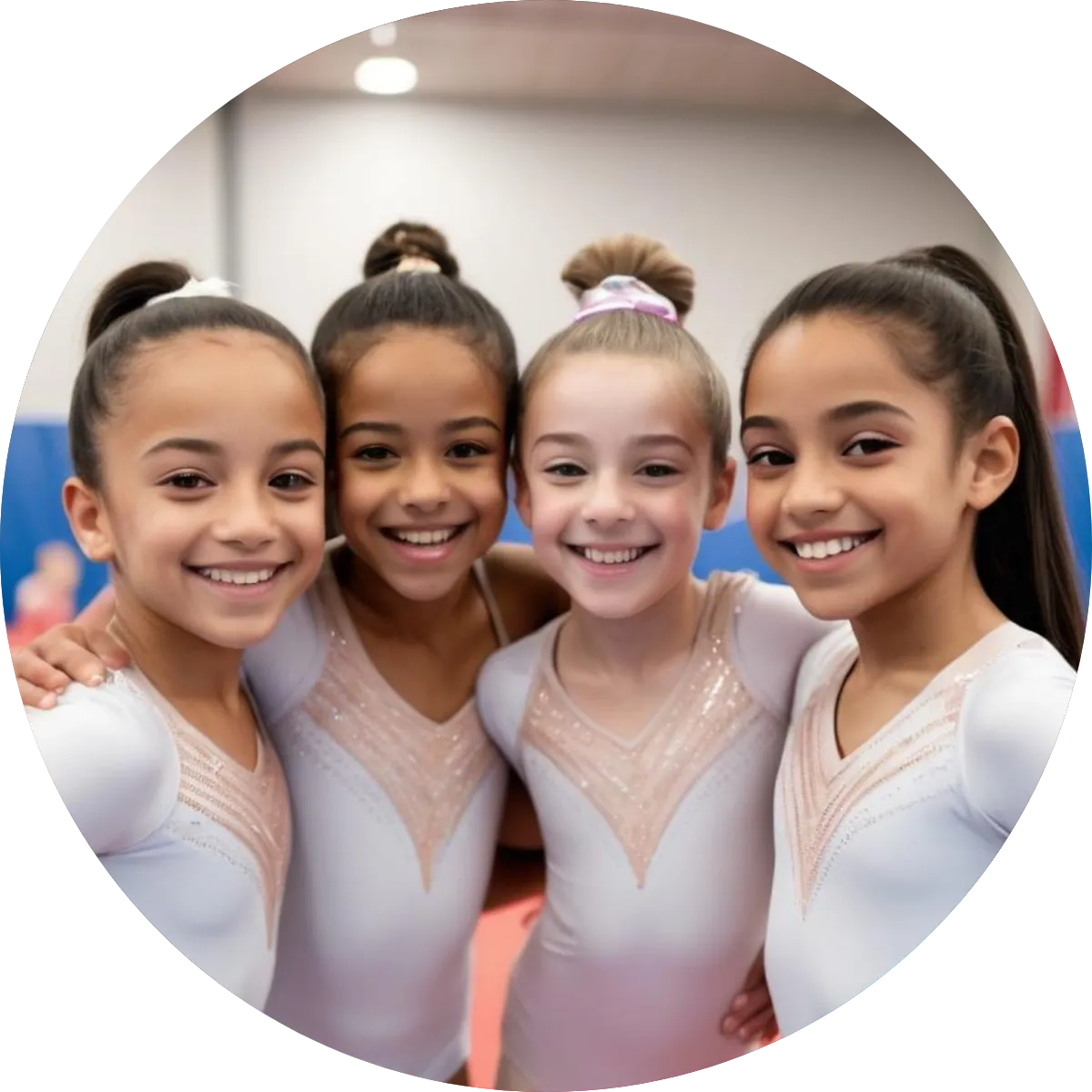 Focused gymnast perfecting her skills during training at Gymnastics Redefined.