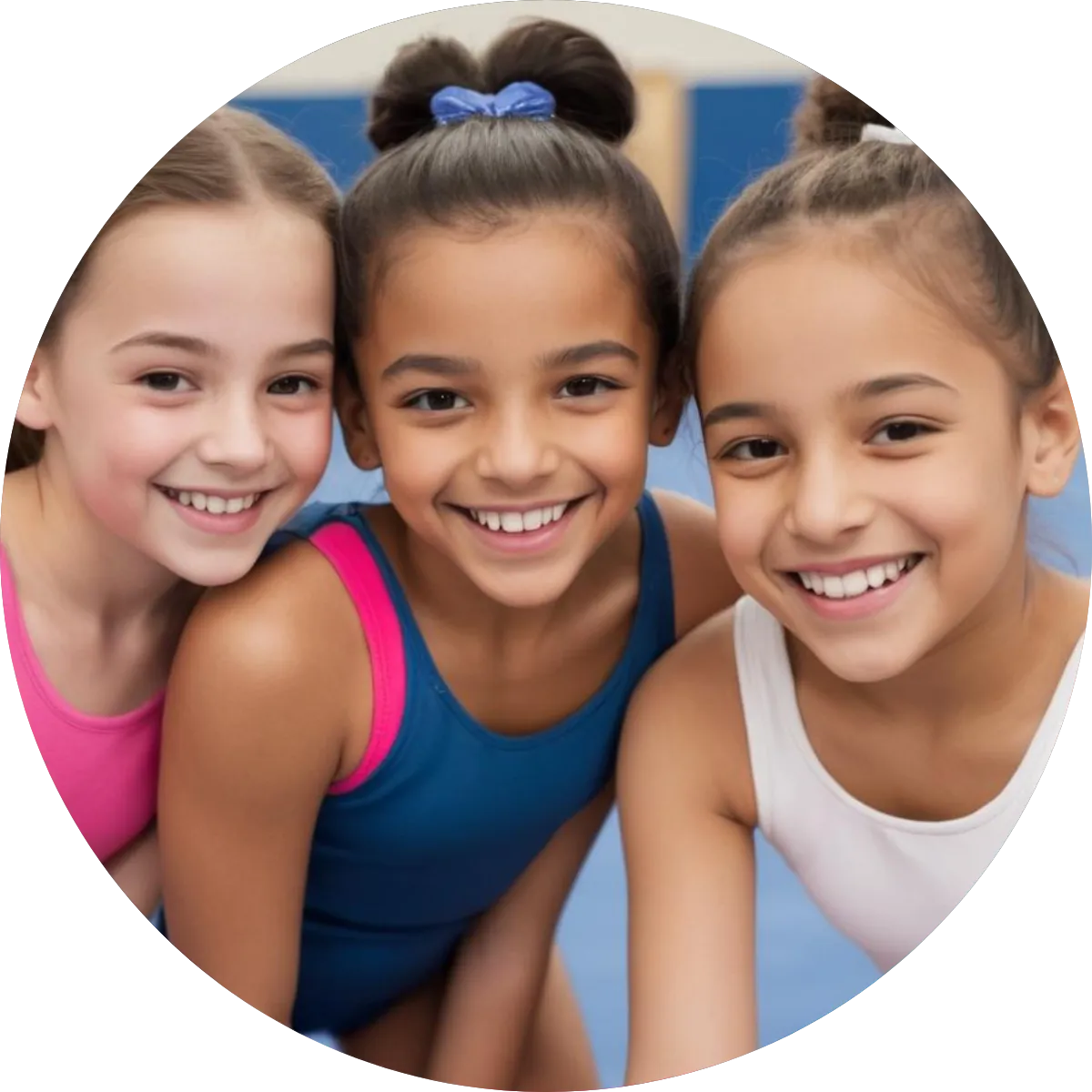 Girls practicing advanced gymnastics skills at Gymnastics Redefined.