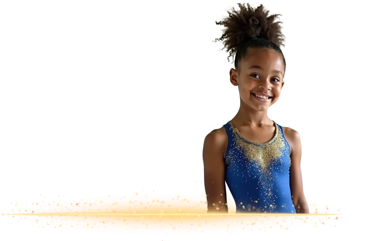 Gymnastics Redefined official logo – confidence-building gymnastics classes in Irving, TX.