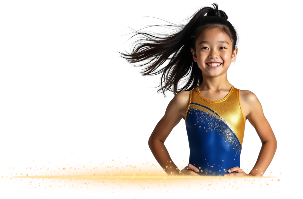 Gymnastics Redefined official logo – confidence-building gymnastics classes in Irving, TX.