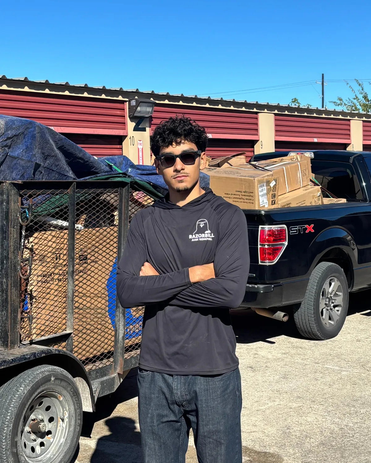 Alex owner of raorbill junk removal