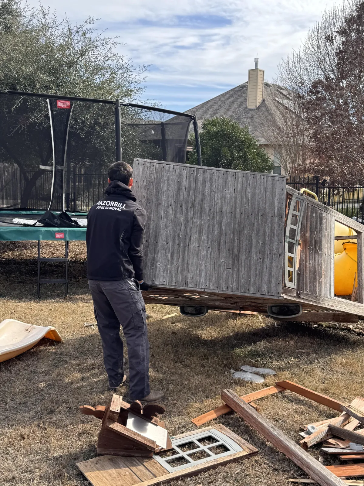 Playground Demolition In San Antonio