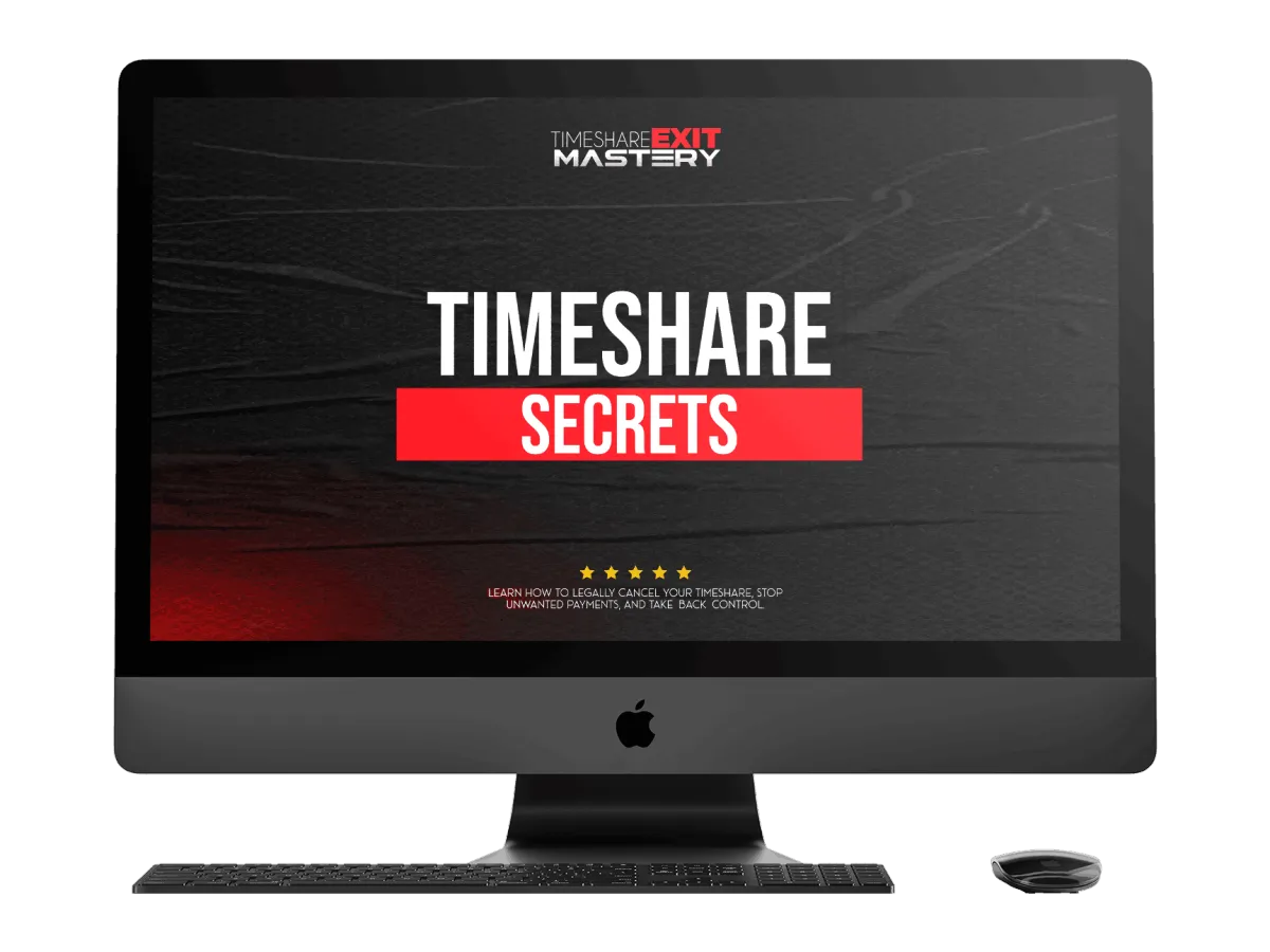 timeshare exit mastery mockup