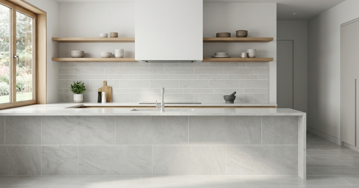 Best 1/3 Offset Tile Pattern Ideas for Kitchen & Bathroom Remodels