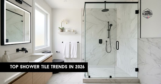 Top Shower Tile Trends in 2026