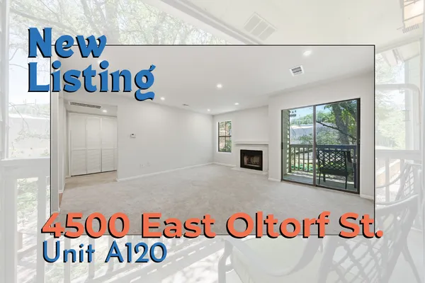 New Listing: 4500 East Oltorf Street Unit A120