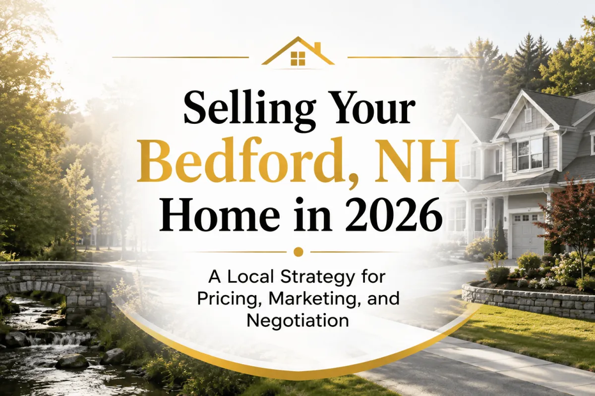 Selling a Bedford NH home in 2026 with local pricing, marketing, and negotiation strategies