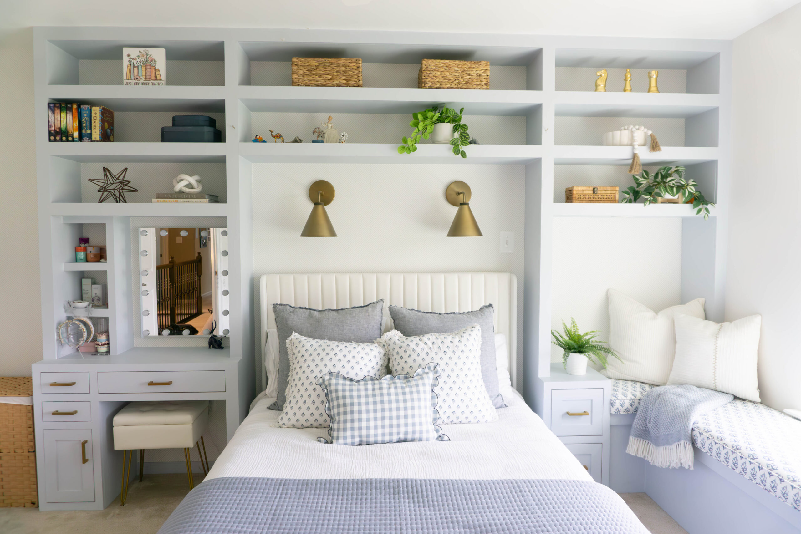 Residential improvement project with detailed finishing