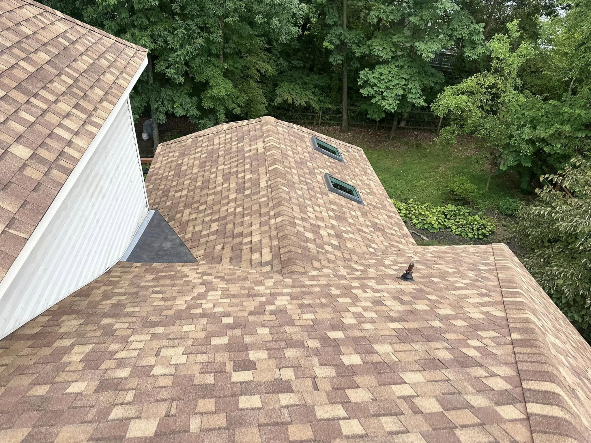 Professional home renovation work in progress