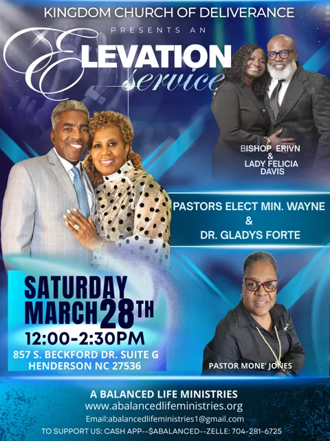 A Balanced Life Ministries Charlotte NC teaching