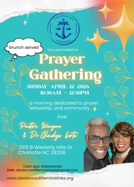 A Balanced Life Ministries Charlotte NC teaching