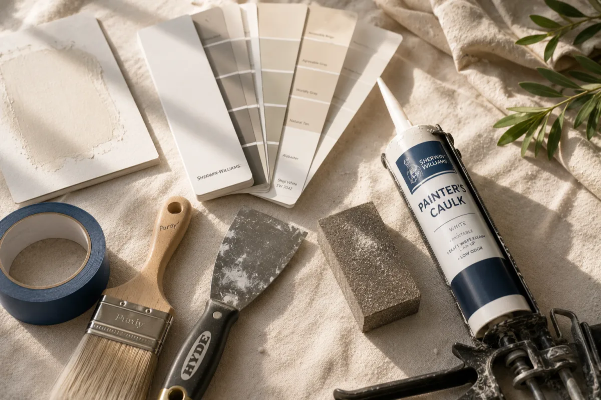 Professional paint preparation before painting by Wesco Home Solutions
