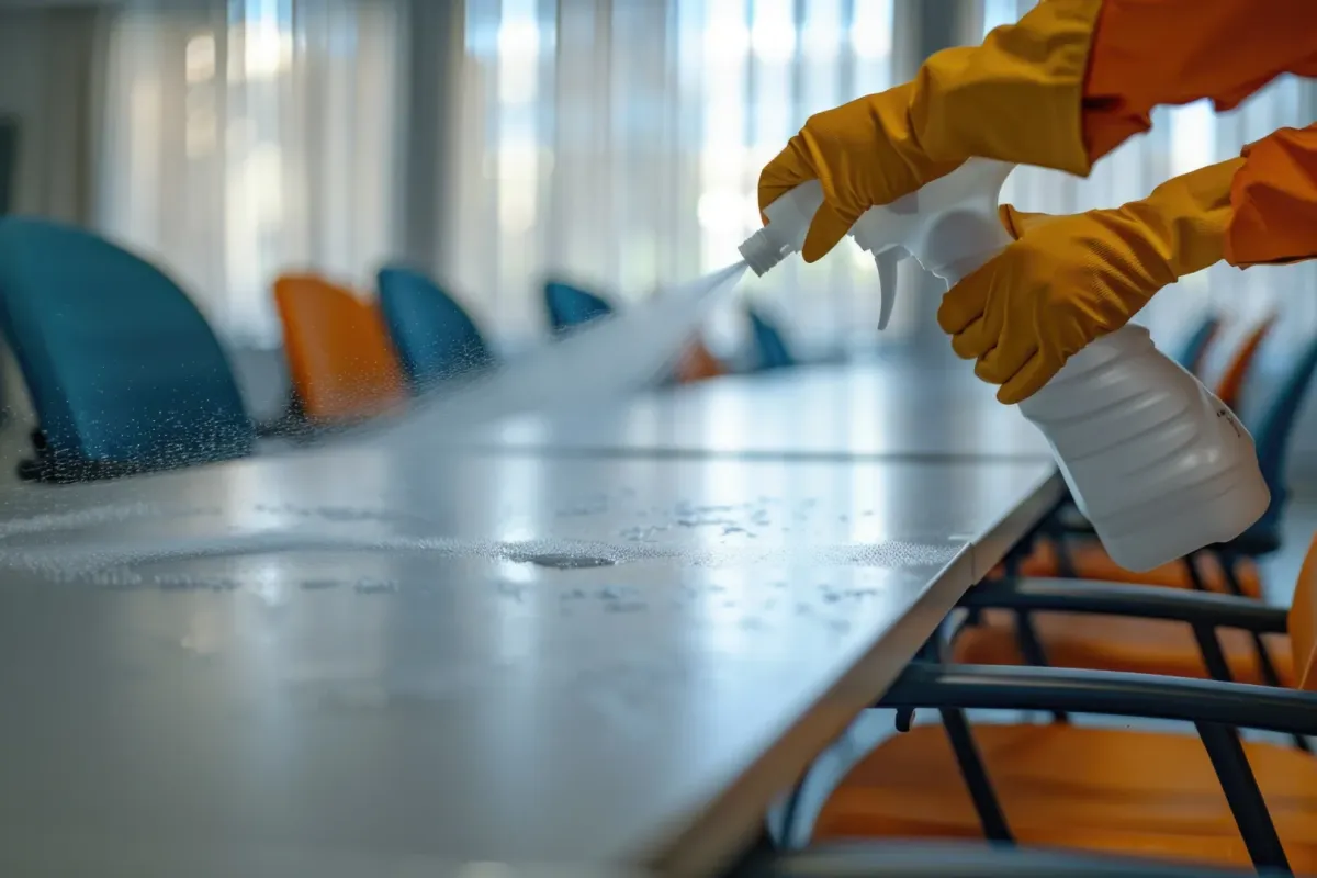 Event Cleaning Manchester NH — Professional team cleaning a venue — FAC2 Cleaning Services