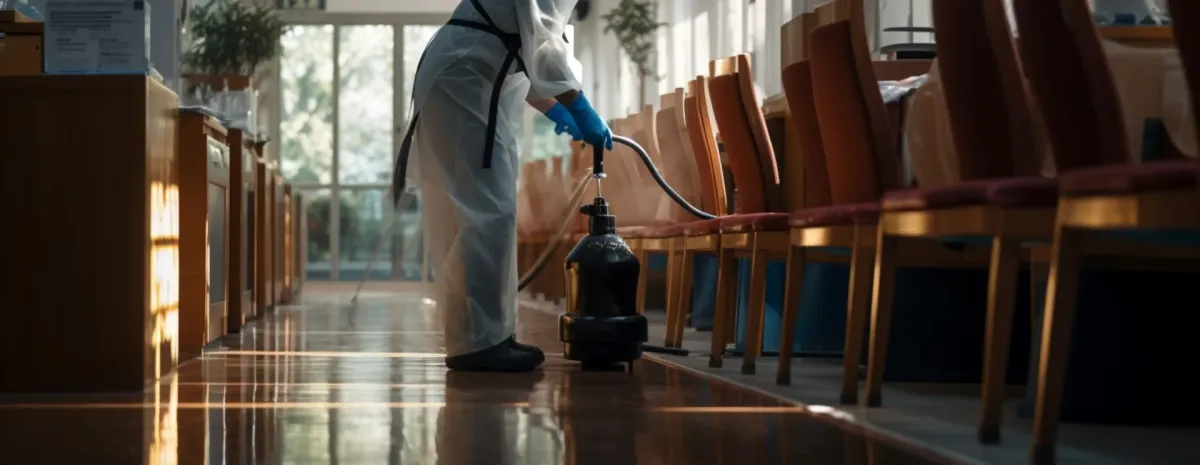 Event Cleaning Rhode Island — Professional team cleaning a venue — FAC2 Cleaning Services