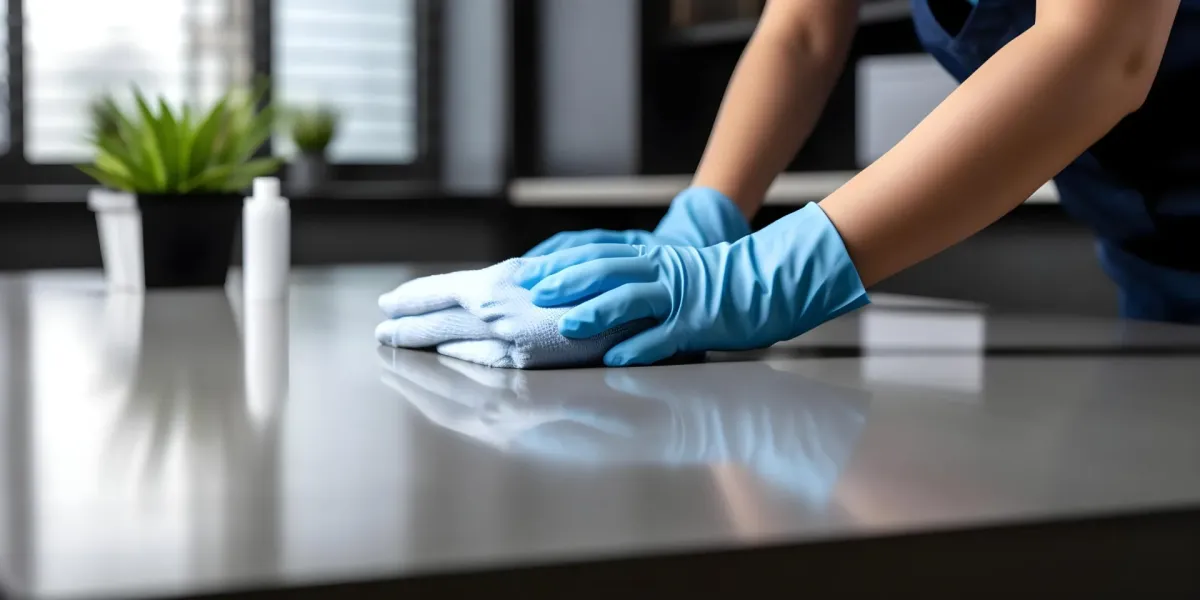 Commercial Cleaning Rhode Island — Professional team cleaning an office — FAC2 Cleaning Services