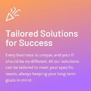 Tailored solution icon represents how Northstar’s IT Support Bristol is built around your business goals and long-term success.