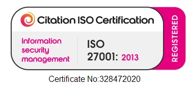 ISO 27001:2013 certified for data protection and small business security Bristol information assurance.