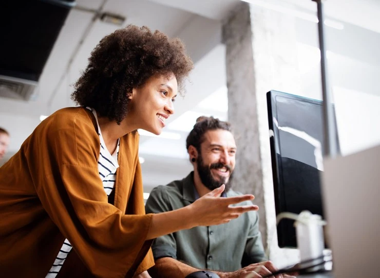 Team collaboration image reflects how Northstar’s IT Support Bristol drives digital transformation and business success.