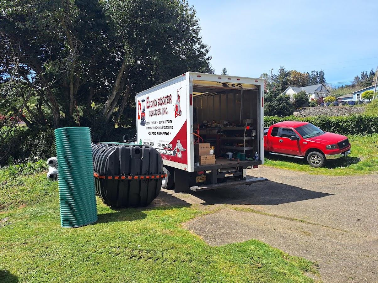 Econo Rooter Services septic inspection work