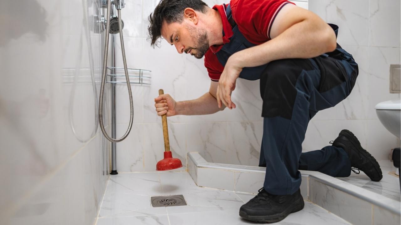 clogged drain