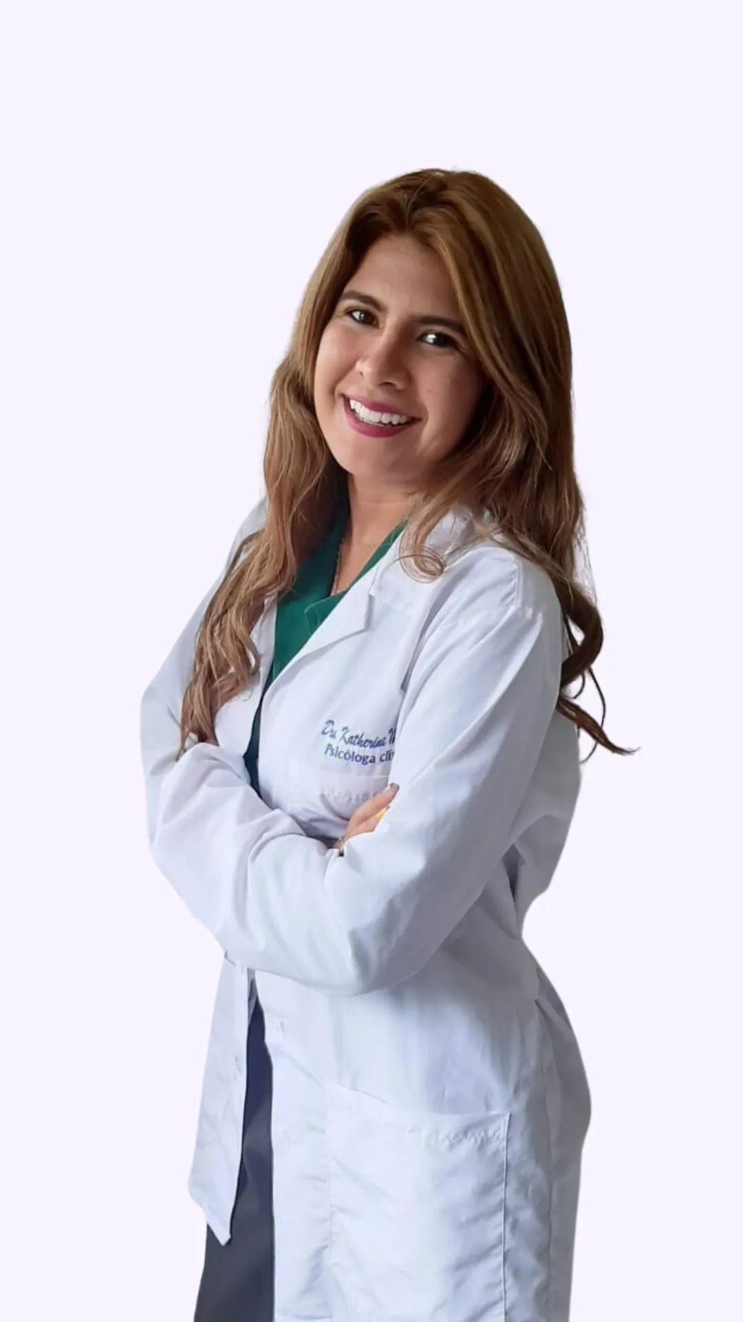 Retrato profesional de la Dra. Katherine Medina, psicóloga clínica en Parejas en Terapia