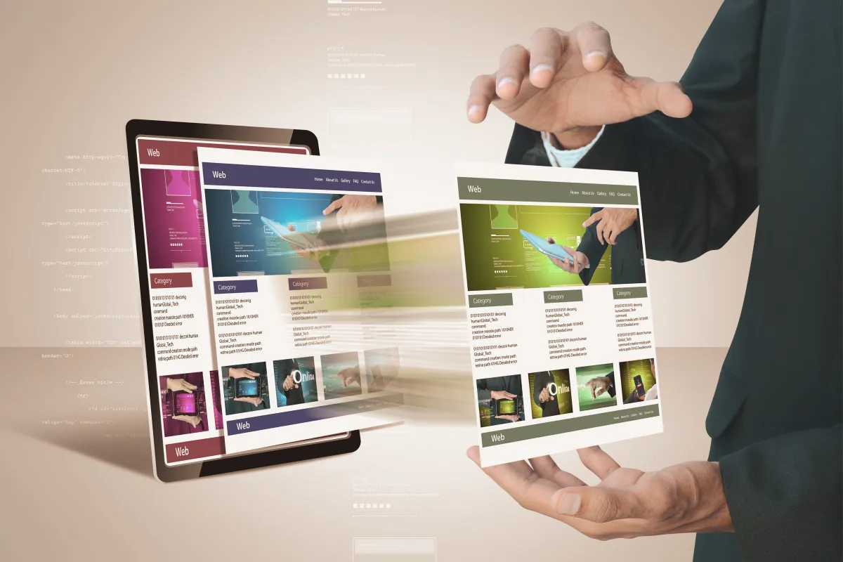 Sales funnel and booking system guiding leads to schedule discovery calls online