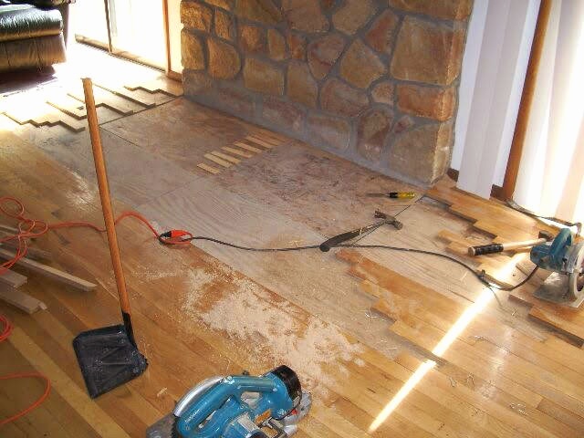 Hardwood Floor Installation in 