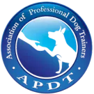 The Association of Professional Dog Trainers membership badge