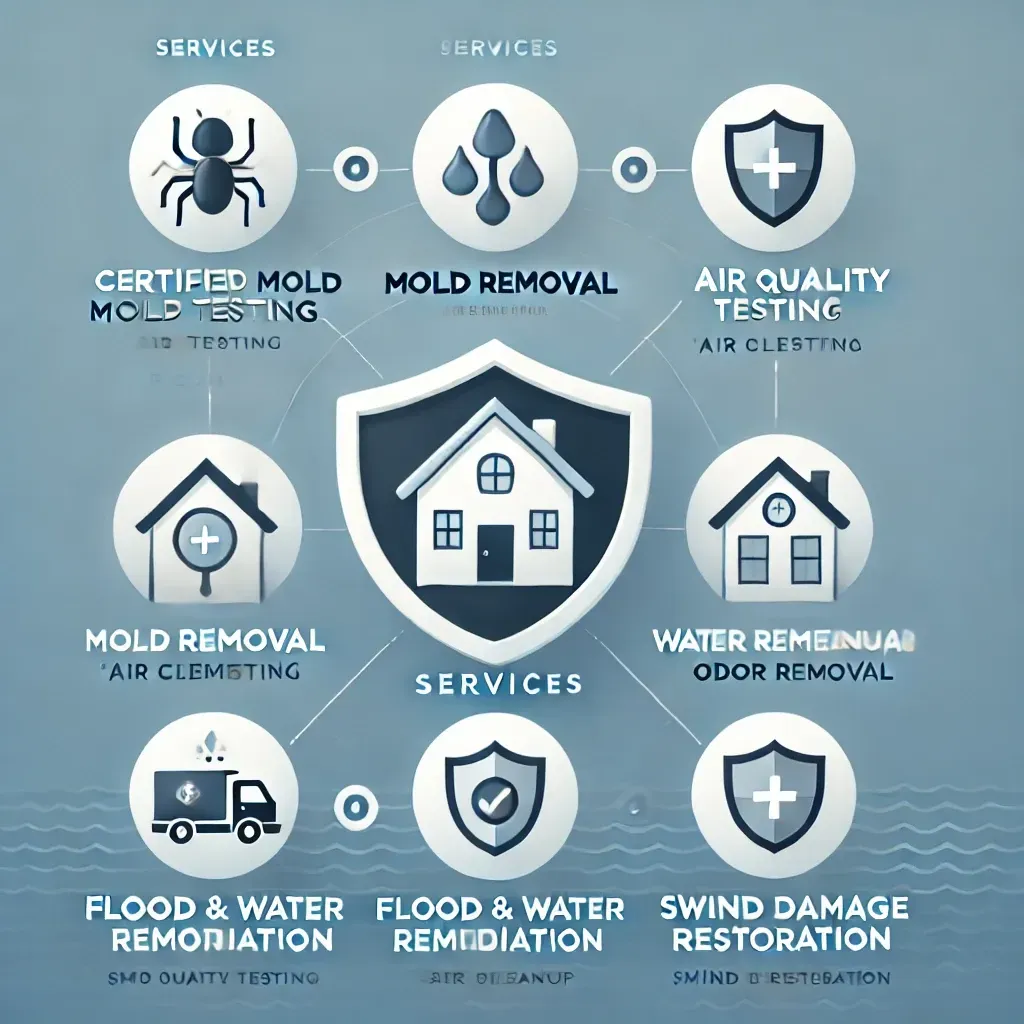 Emergency cleanup, mold testing, and restoration services in Las Vegas, NV by Nevada Disaster Relief. Expert 24/7 response for water, mold, and fire damage restoration, ensuring safety and quality in every project.