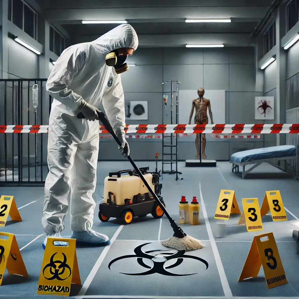 Biohazard cleanup services for crime scenes and hazardous materials in Las Vegas.