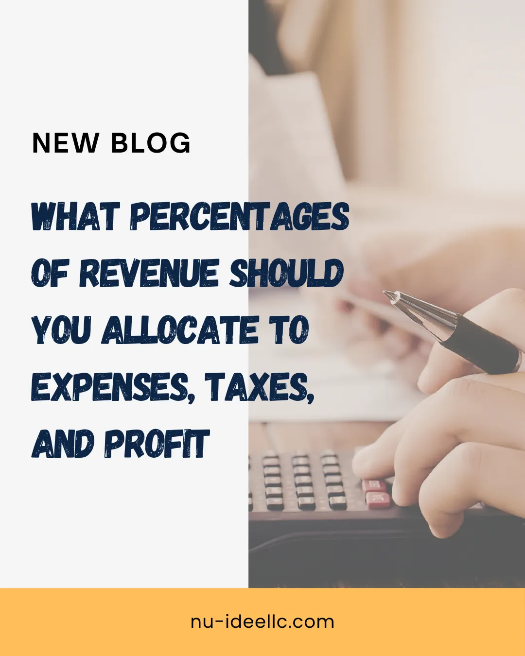 What Percentages of Revenue Should You Allocate to Expenses, Taxes, and Profit