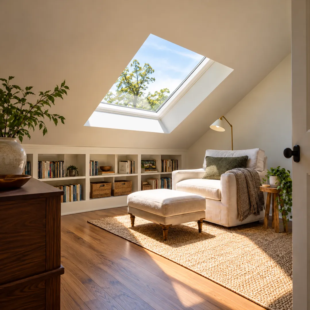 Illustrative review the interior finishing scope for skylight installation