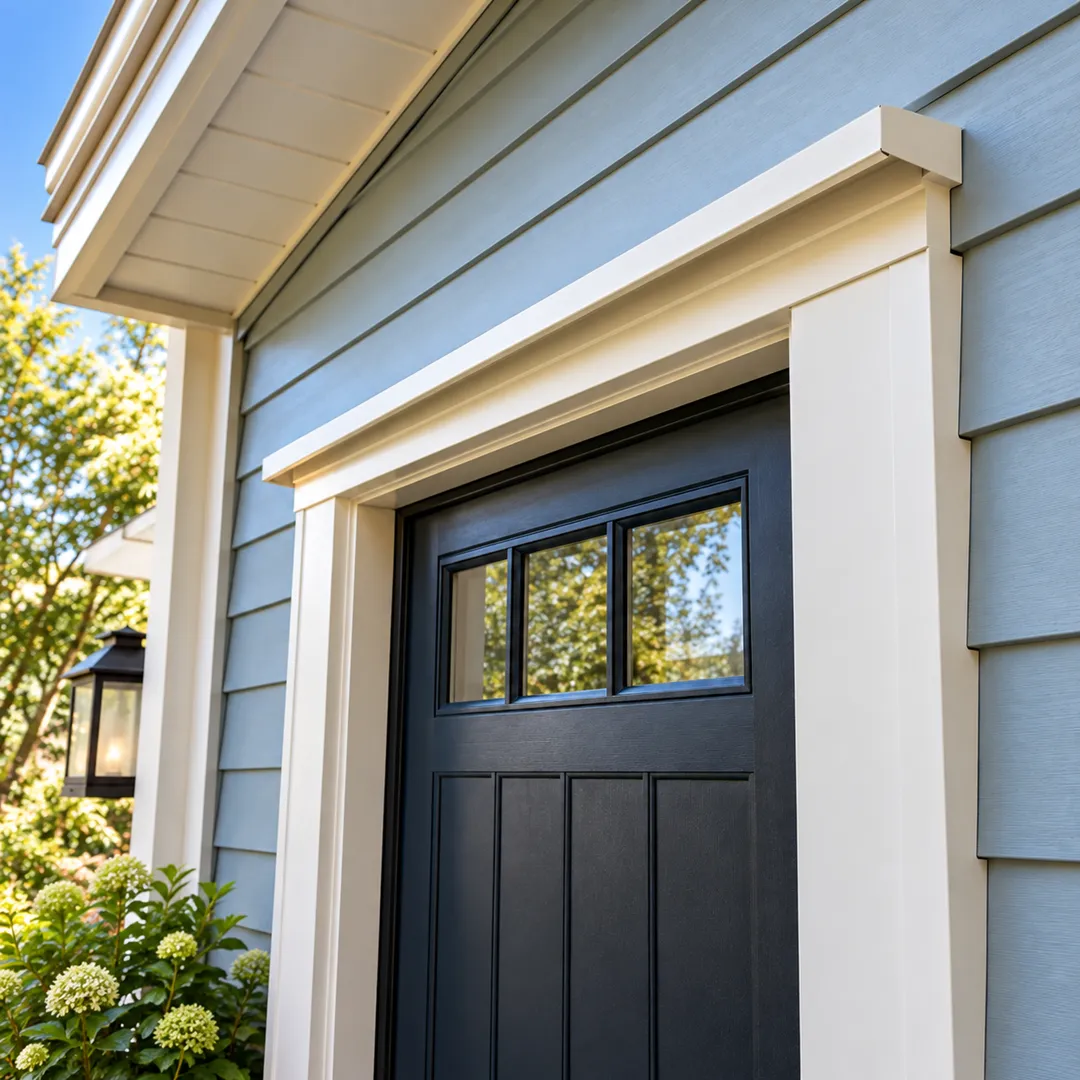 Illustrative form joints that shed water for aluminum capping